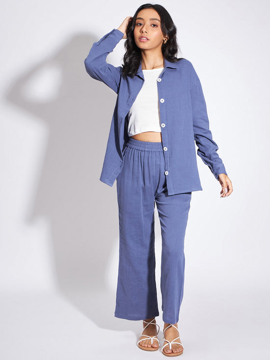 Purple 3 pcs winter set for girls