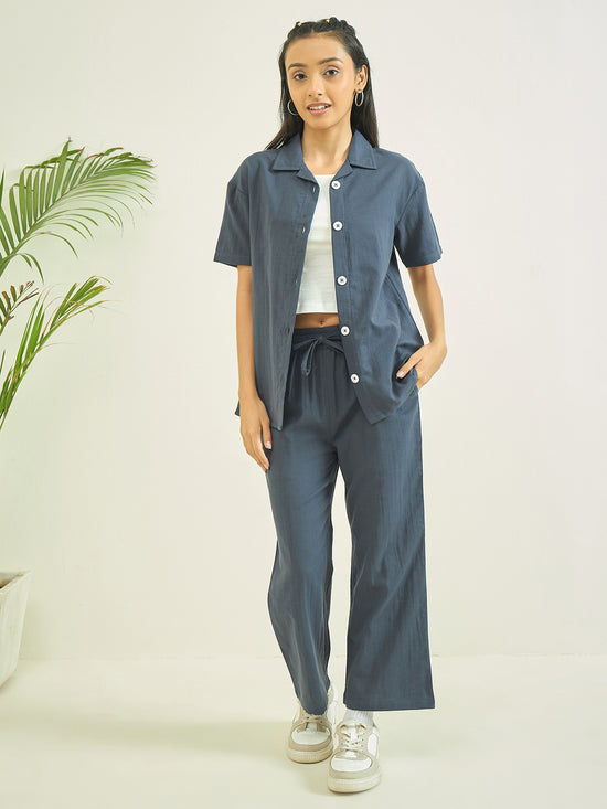 Luyk Girls Charcoal Grey 3 pcs Matching Set