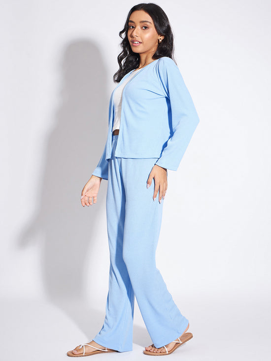 Sky Blue rib 3 pcs set