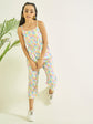 Luyk Girls Multi Colour Printed Jumpsuit