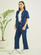 Luyk Girls Navy Blue 3 pcs Matching Set
