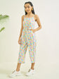 Luyk Girls Multi Colour Printed Jumpsuit