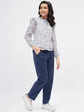 Blue and White Clothing Set for Girls