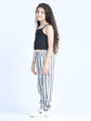 Black Striped Trouser With Top