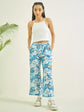 Luyk Girls Blue Floral 3 pcs Matching Set