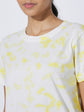 Yellow Tie dye co-od set