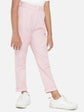 Regular Fit Girls Pink Trousers